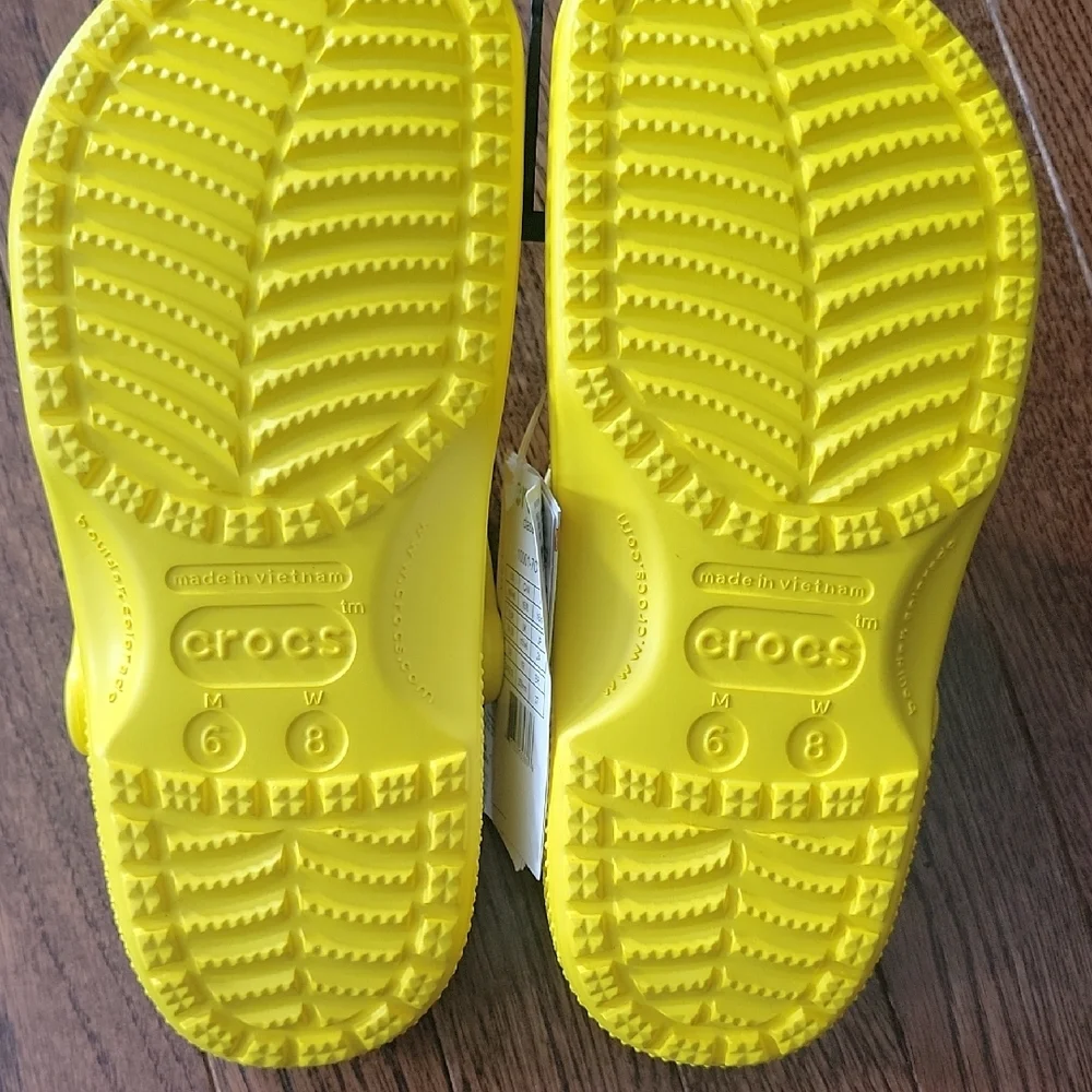 NEW! Bright Yellow Crocs - Picture 3 of 3